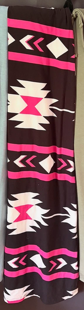 Magenta Tribal Maxi Skirt or Dress