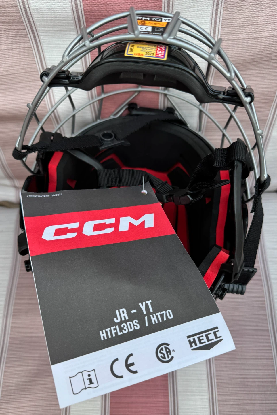 CCM Tacks 70 Youth Hockey Helmet with Cage - photo 3