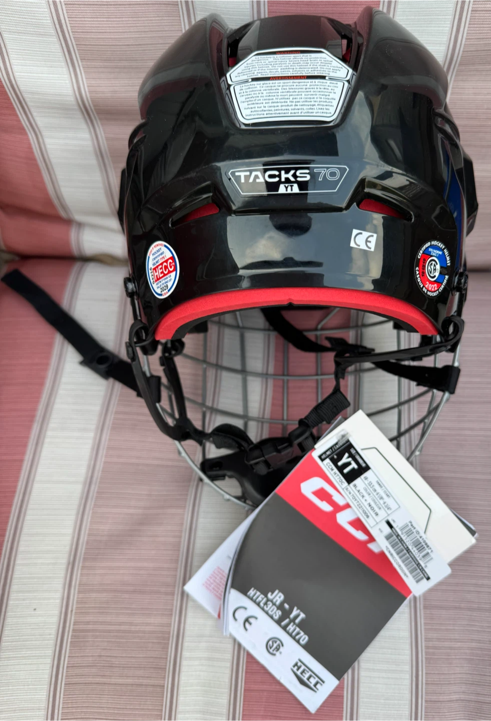 CCM Tacks 70 Youth Hockey Helmet with Cage - photo 5
