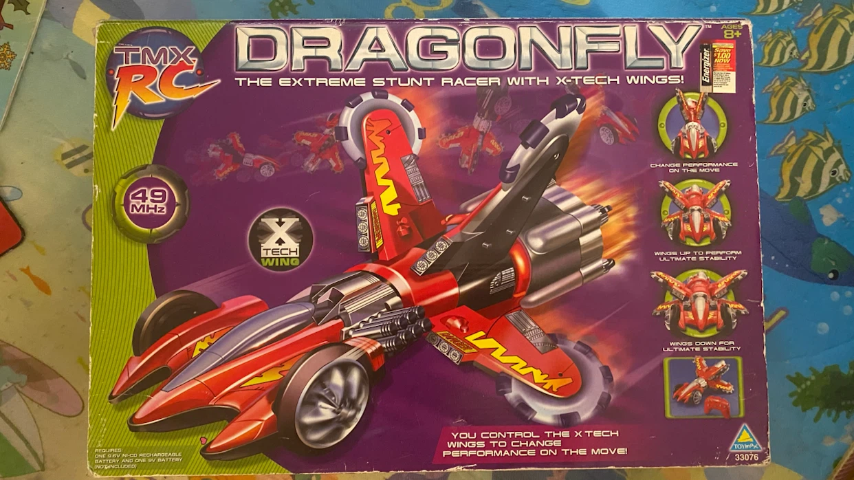 TMX RC Dragonfly Extreme Stunt Racer with X-Tech Wings