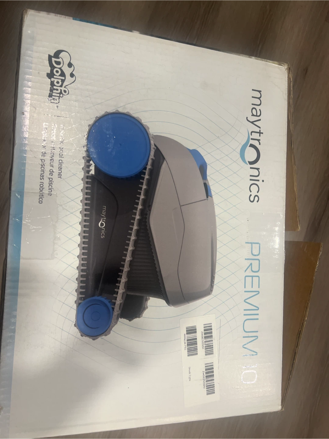 Above Ground vacuum -Maytronics Dolphin Premium 10 Pool Cleaner - photo 2