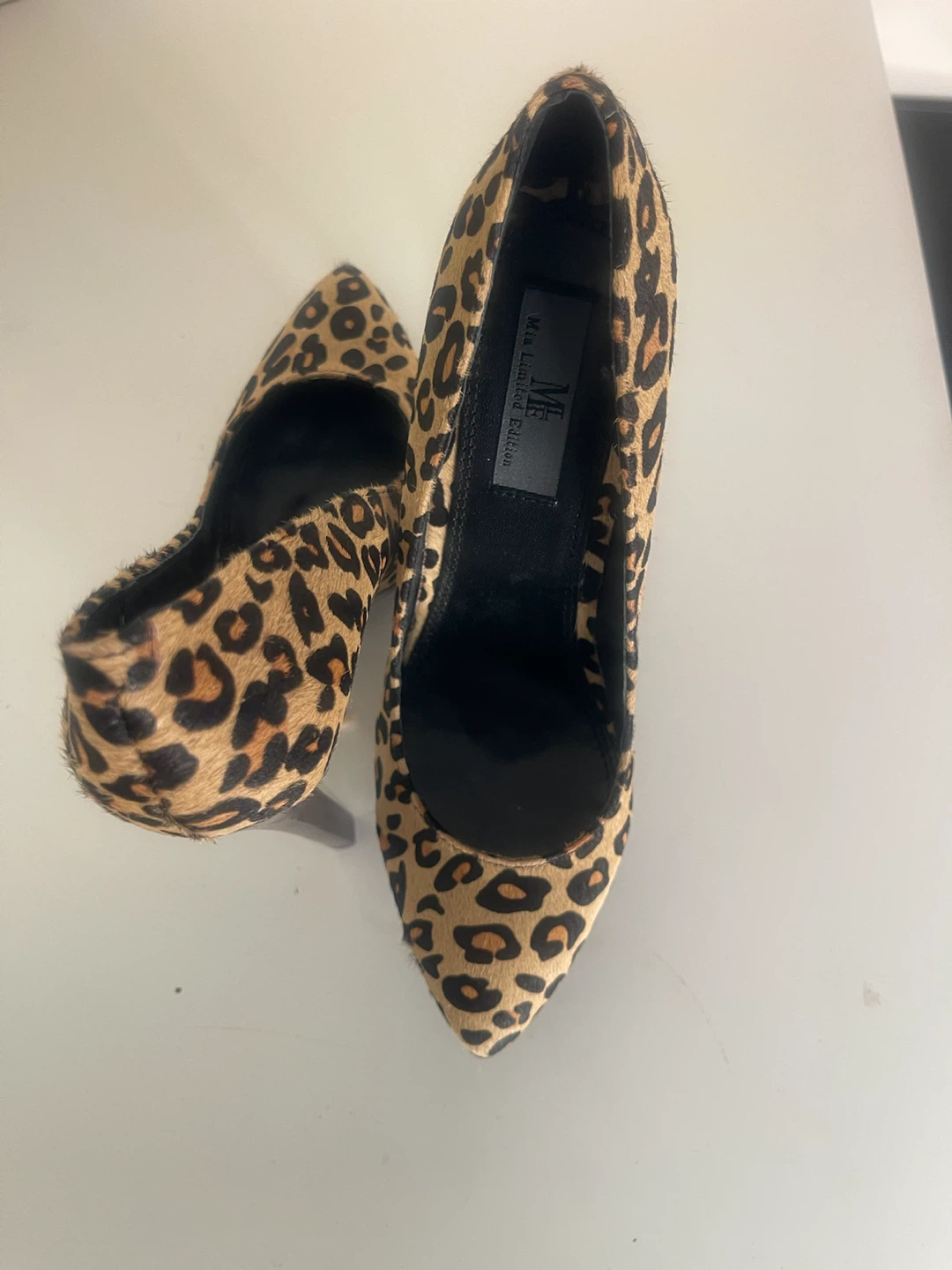 Mia limited edition Leopard Print Platform Heels - photo 2