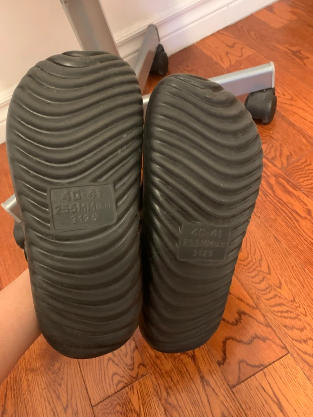 Size 40-41 Black Clogs Sandals with Cute Custom Charms (Jibbitz) - photo 4