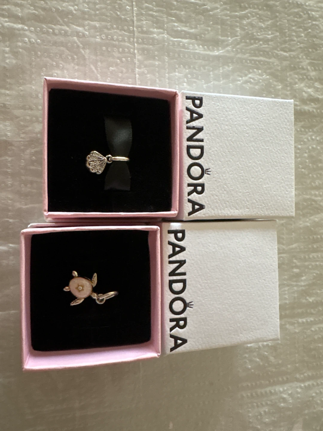 Pandora Charms- Shell & Turtle Charms