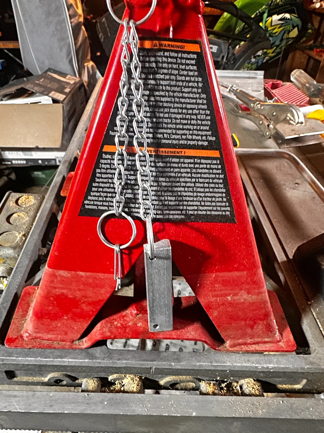 Torin Big Red Jacks 4 Ton Pneumatic Jack Stand - photo 4