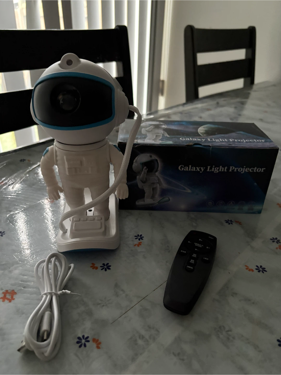 Astronaut Galaxy Projector with Remote