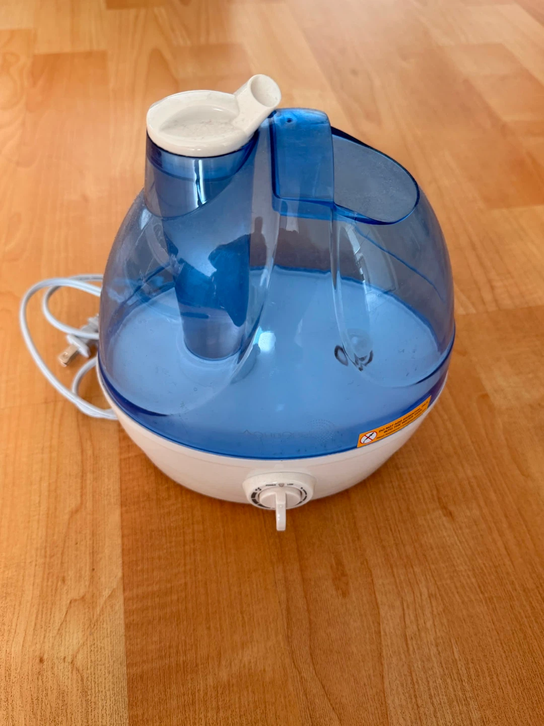 Blue and White Humidifier