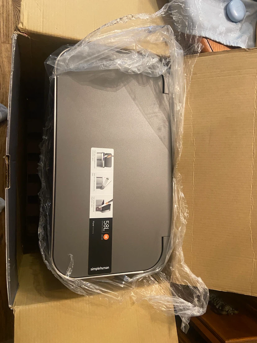 simplehuman Dual Compartment Garbage bin - photo 2