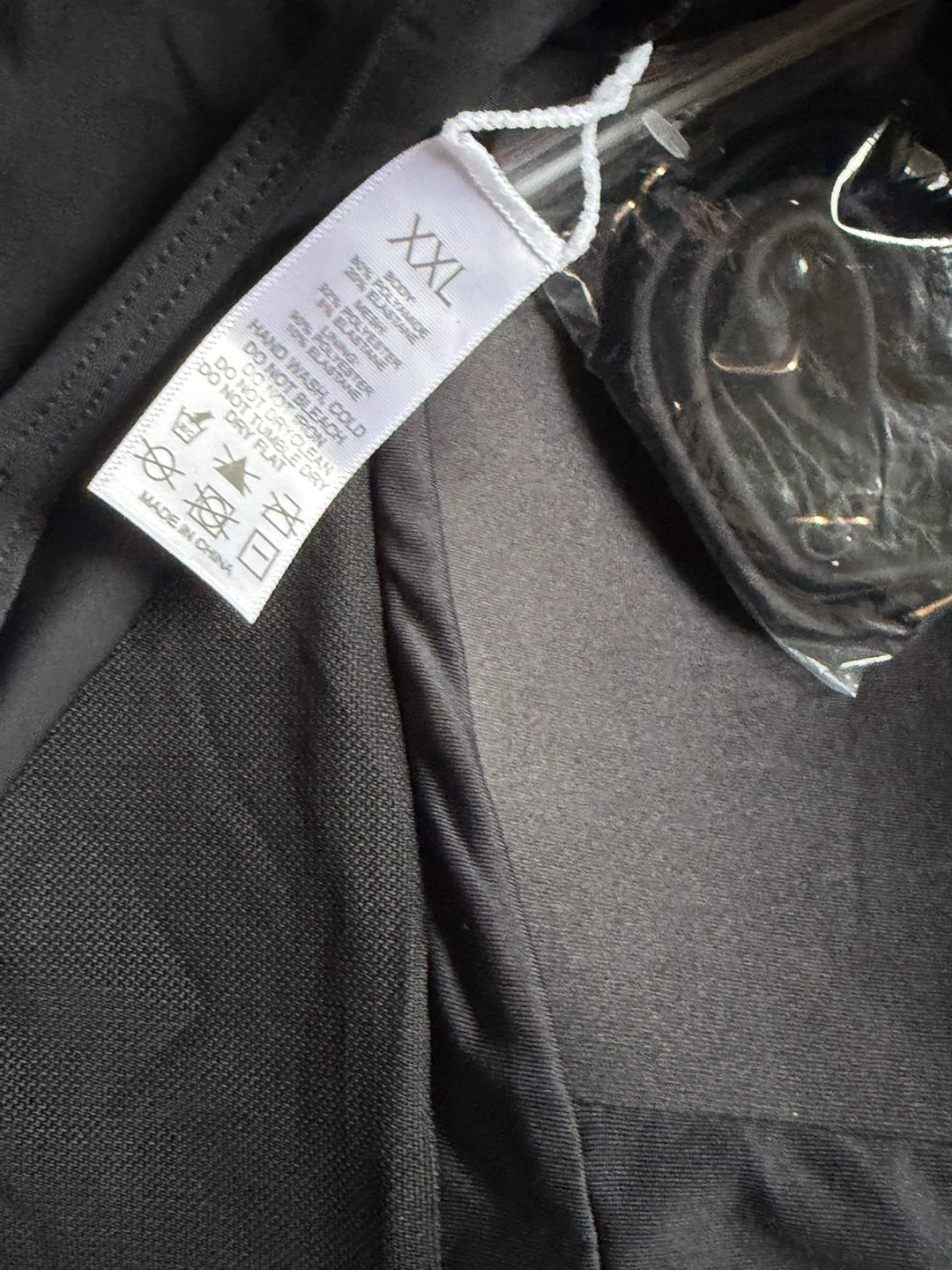 Black Strapless Ruched Top XXL - photo 3