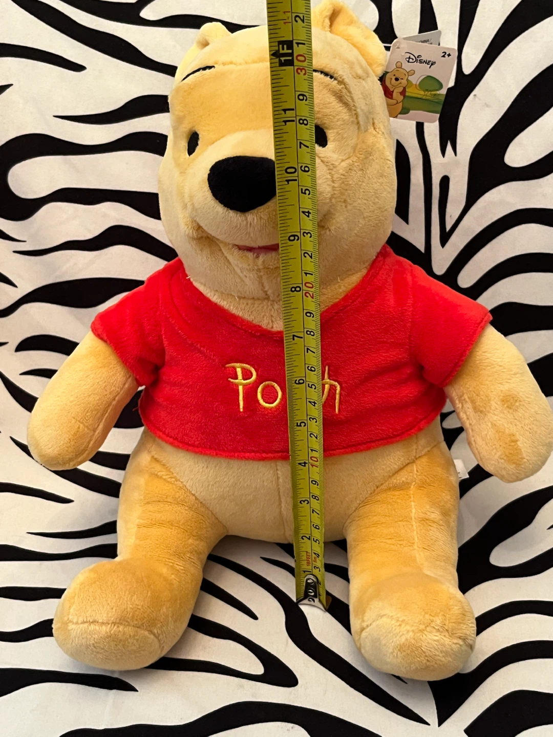 🍯 Disney Winnie the Pooh plush toy in classic red shirt 🍯 - photo 5