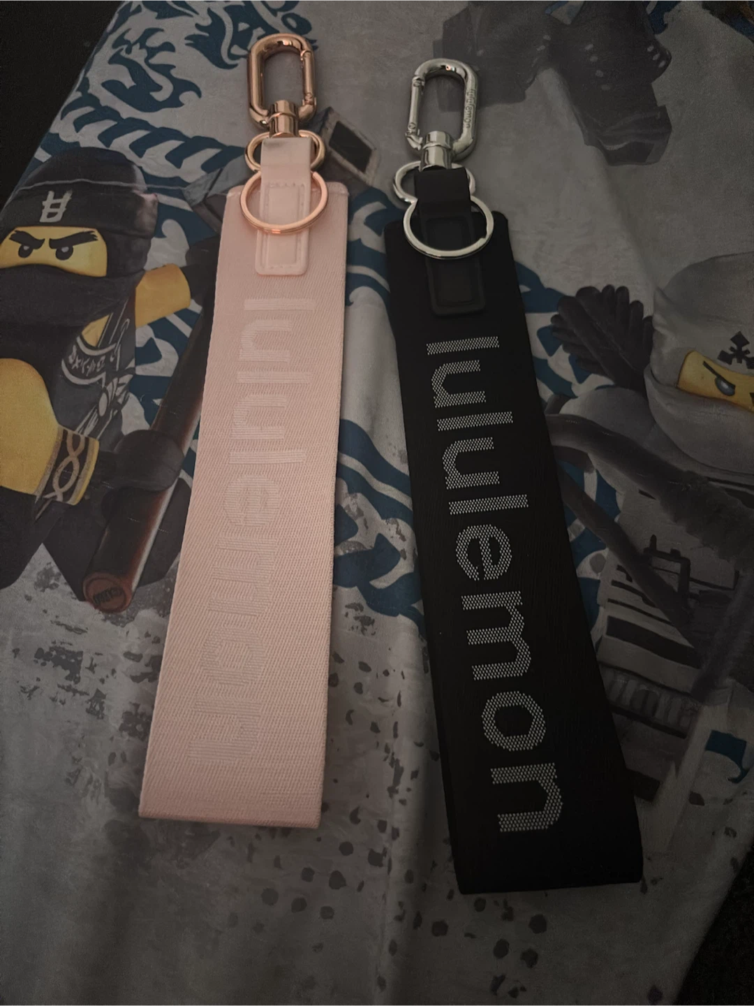 Lululemon Keychain Fob Set - Pink & Black - photo 2