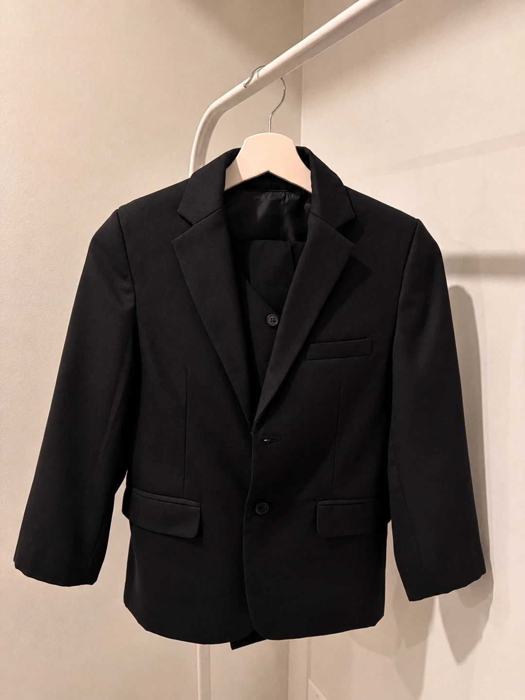 Black Suit Set - Jacket, Vest & Pants