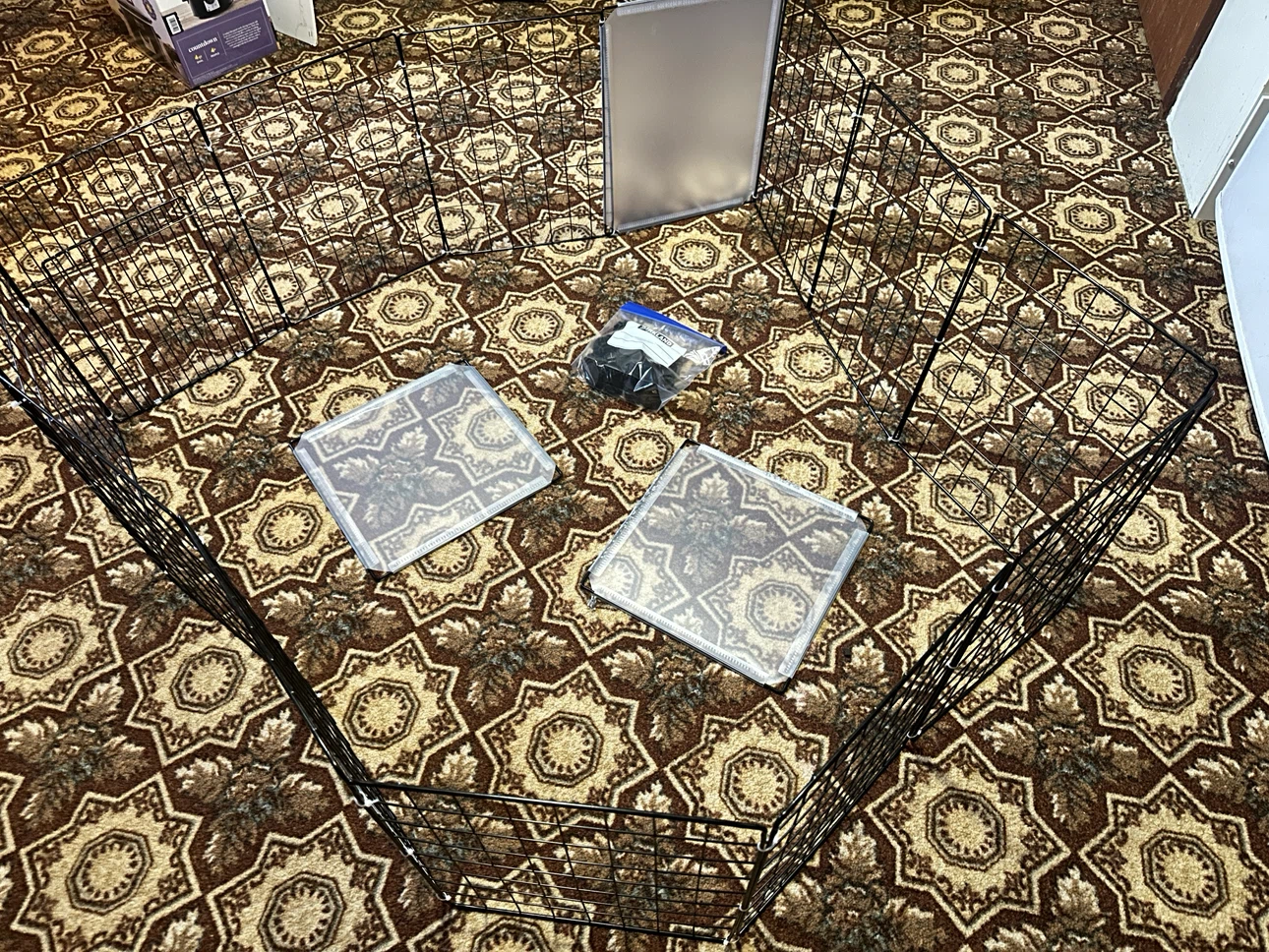 Dog Playpen with Connectors and Trays - photo 2
