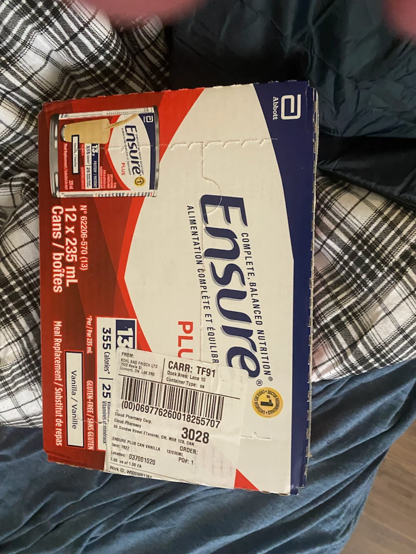 Ensure Plus Nutritional Drink Vanilla/strawberry