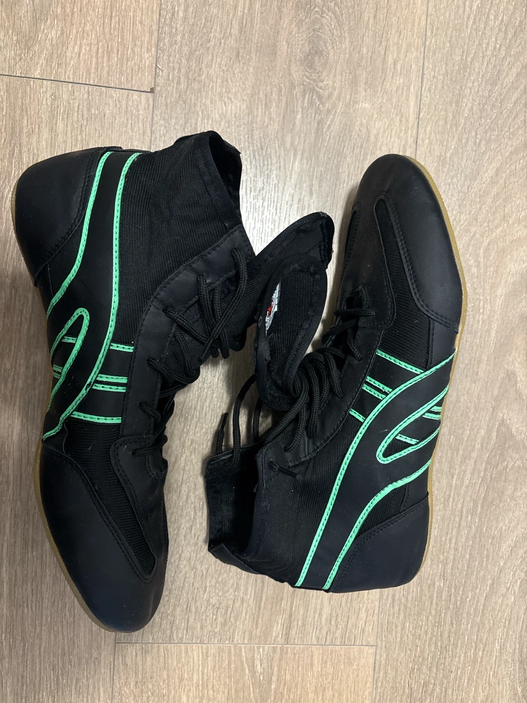 Black Wrestling Shoes Size 9 - photo 2