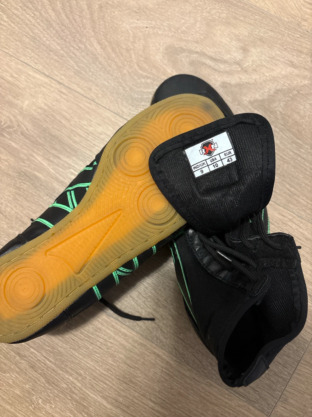 Black Wrestling Shoes Size 9 - photo 3
