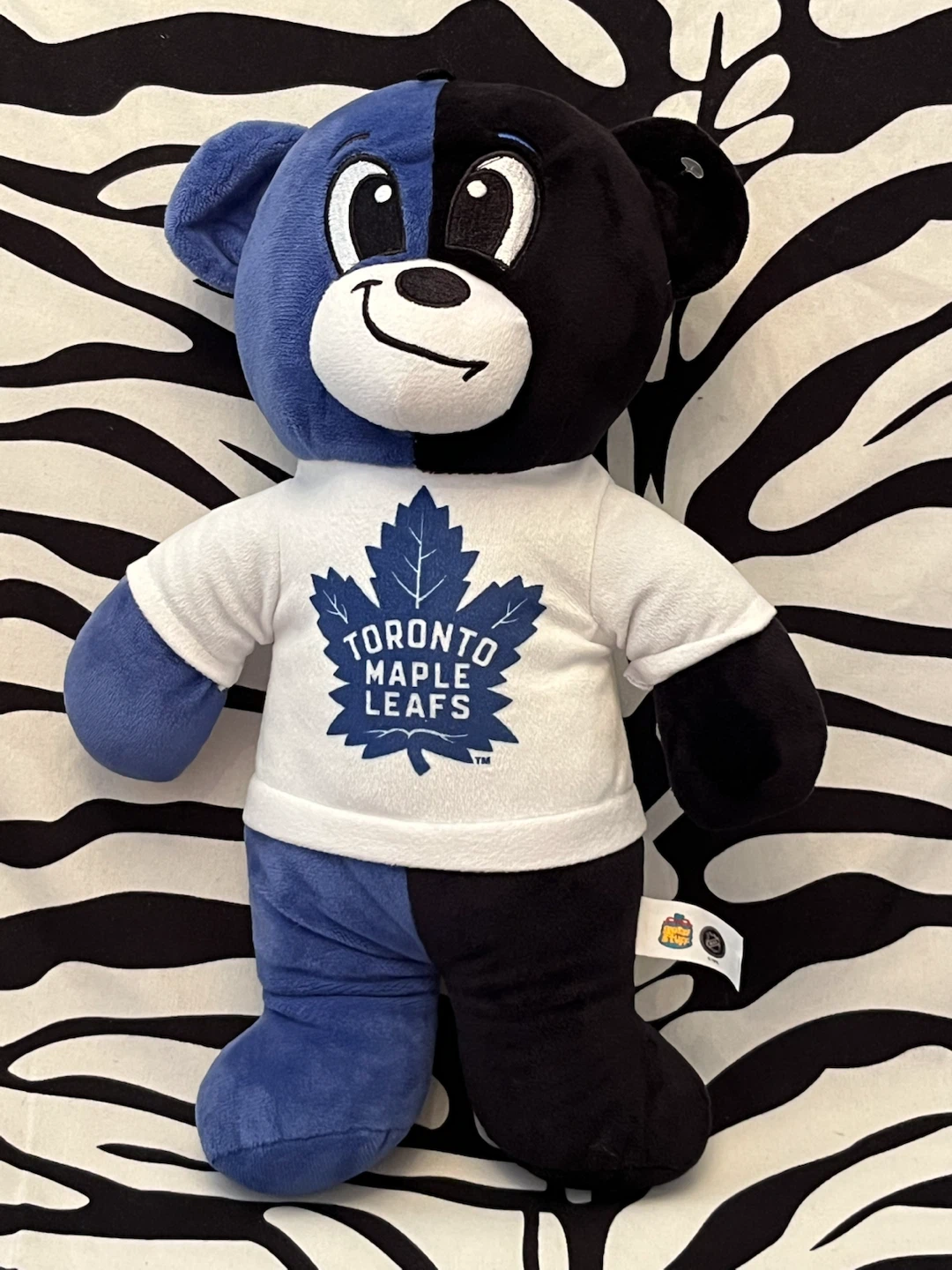 🏒 NHL Toronto Maple Leafs Dual Color Plush Bear 🏒