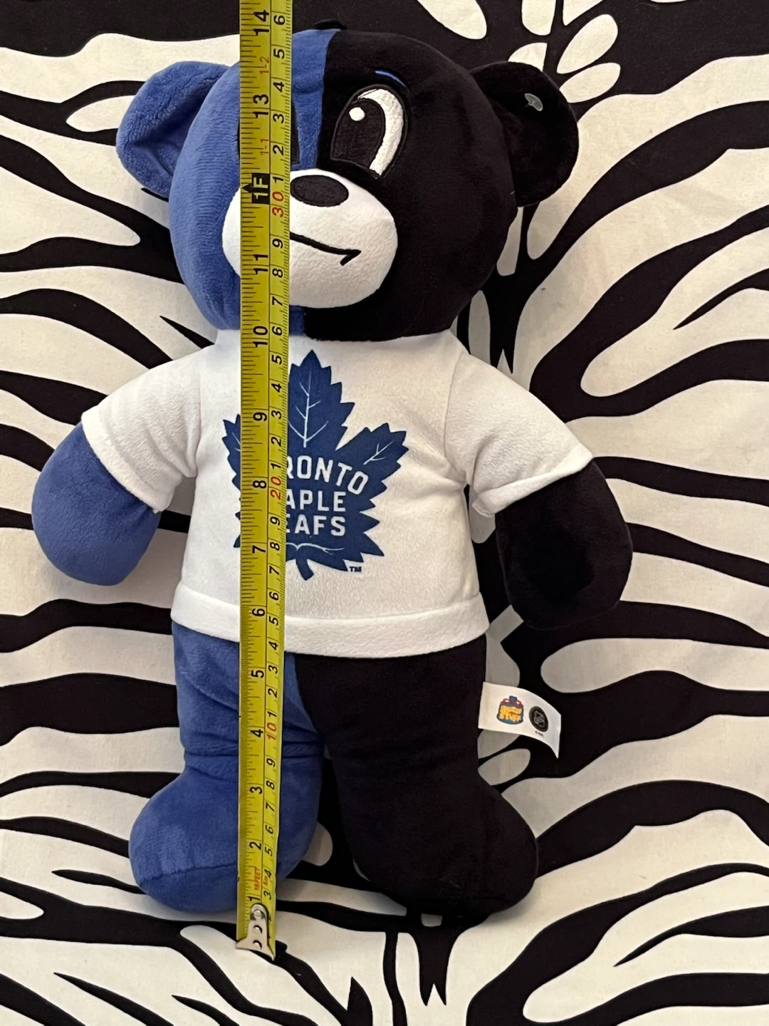 🏒 NHL Toronto Maple Leafs Dual Color Plush Bear 🏒 - photo 2