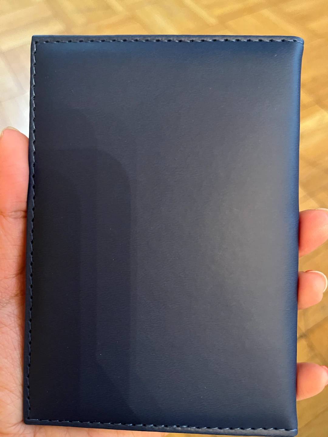Dark Blue Passport Holder - photo 2