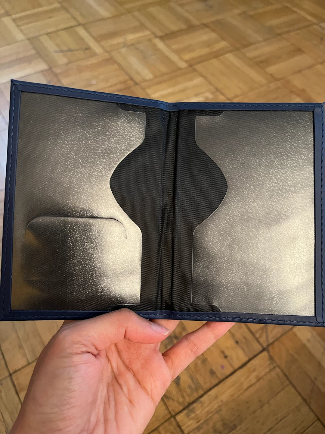 Dark Blue Passport Holder - photo 3