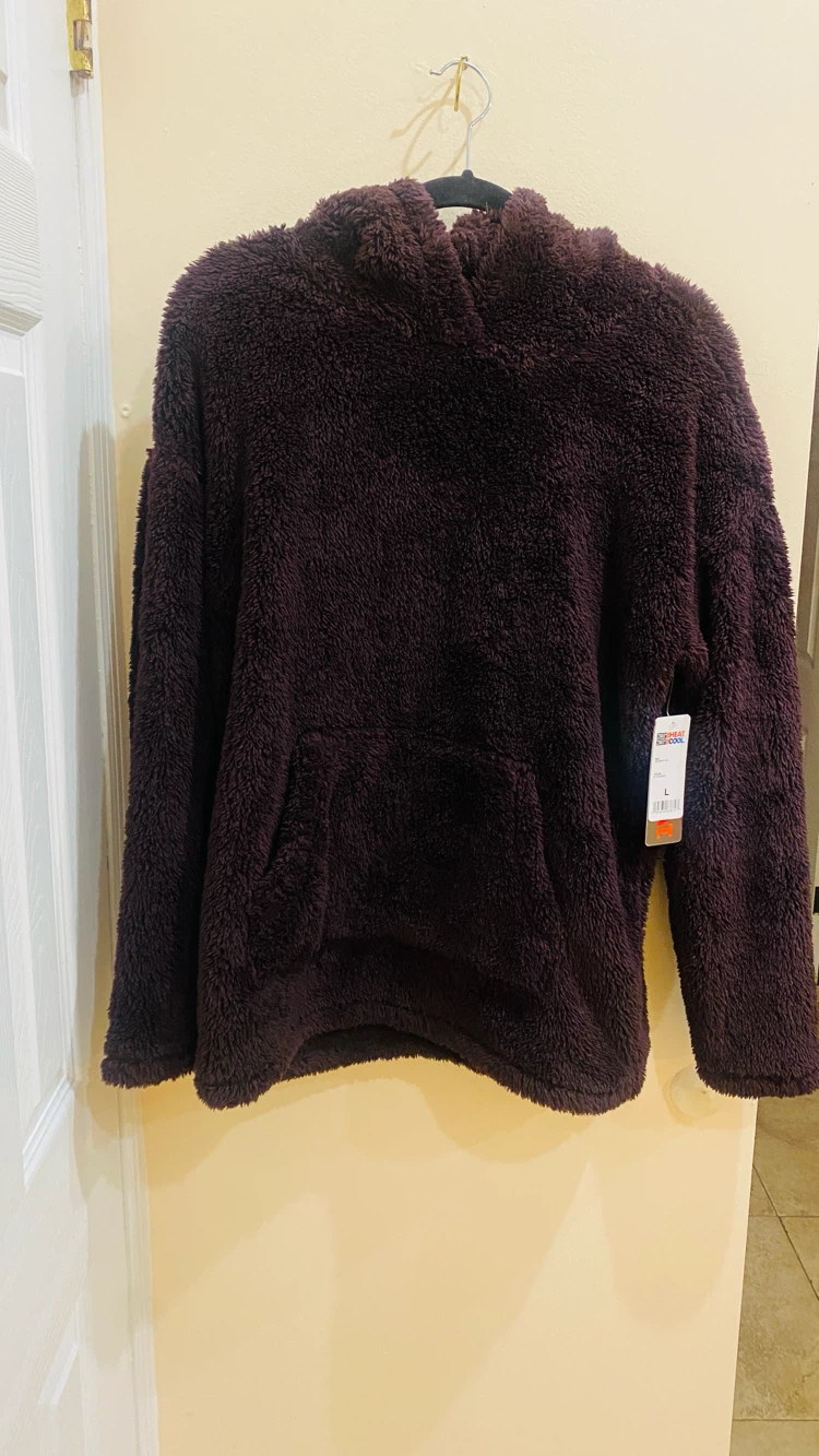 32 degrees heat size large Sherpa hoodie