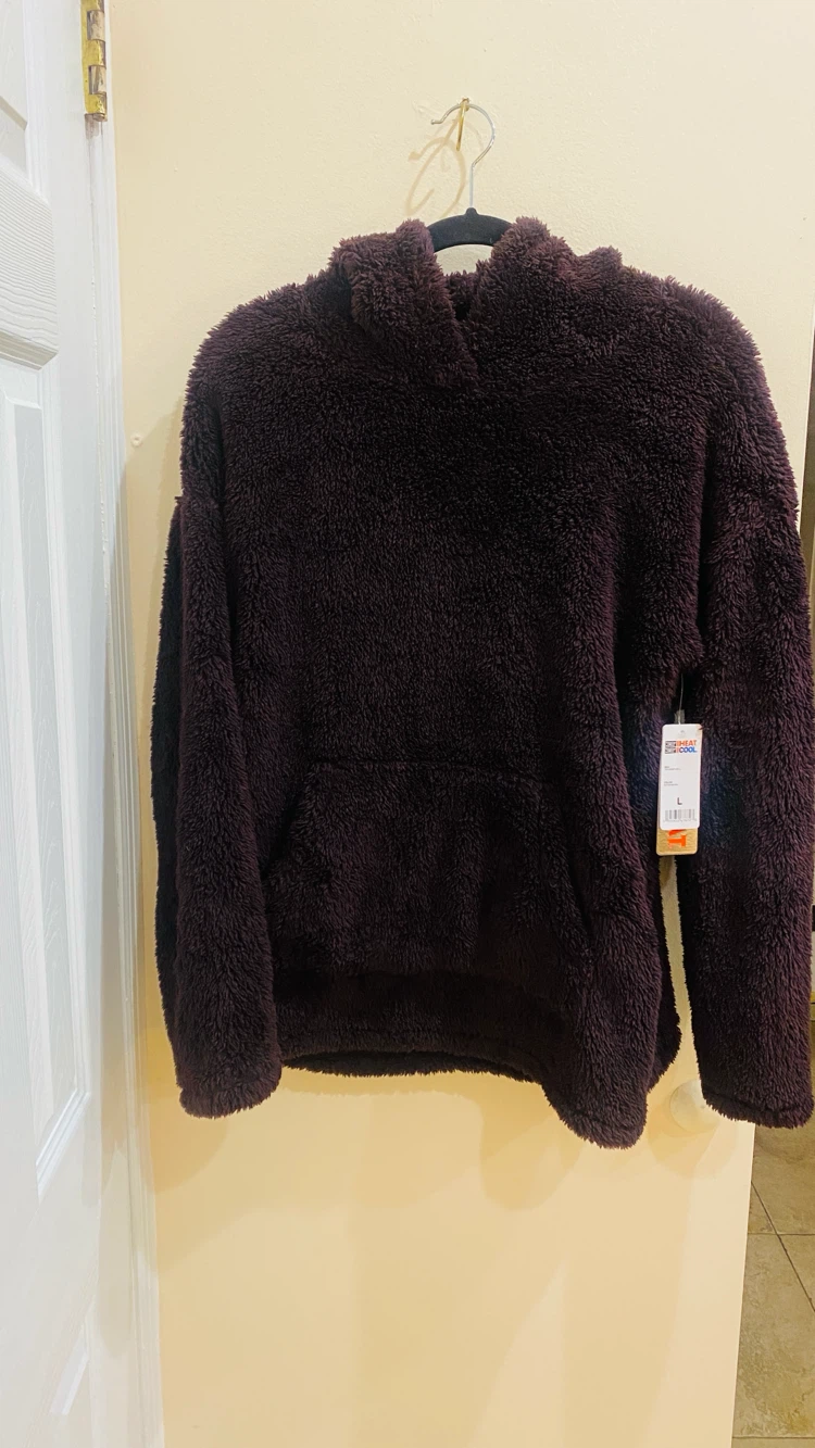 32 degrees heat size large Sherpa hoodie - photo 2