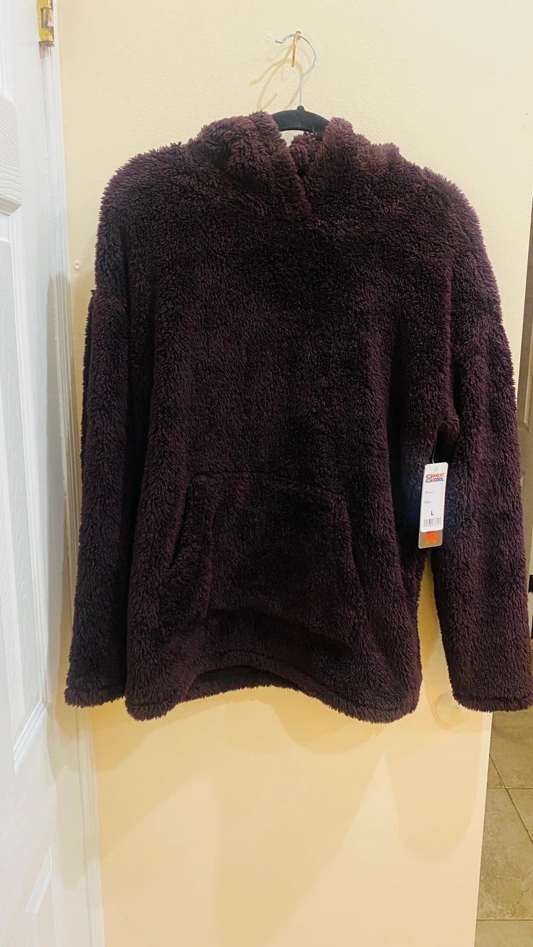 32 degrees heat size large Sherpa hoodie - photo 4