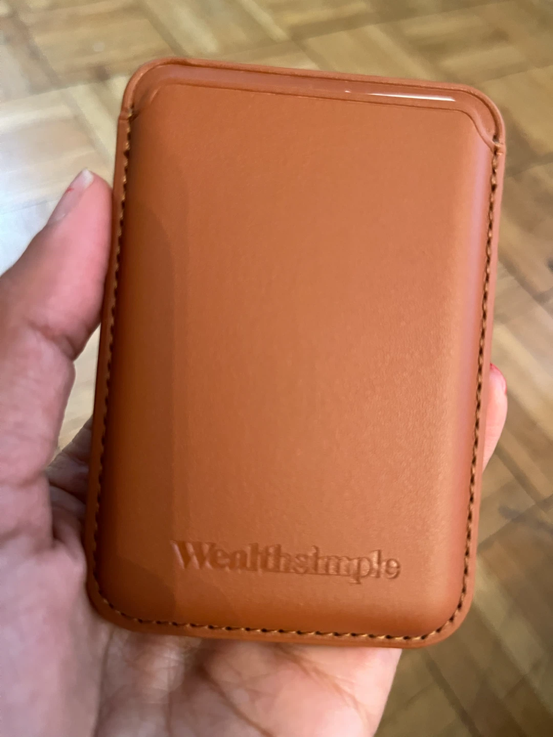 Wealthsimple Brown Card Holder