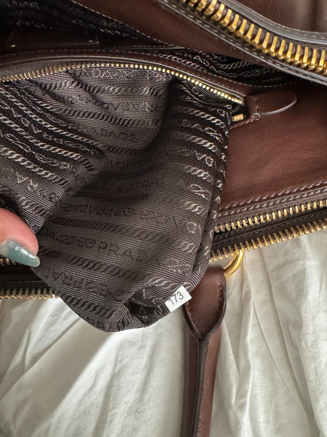 Prada Brown Leather Satchel Handbag - photo 5
