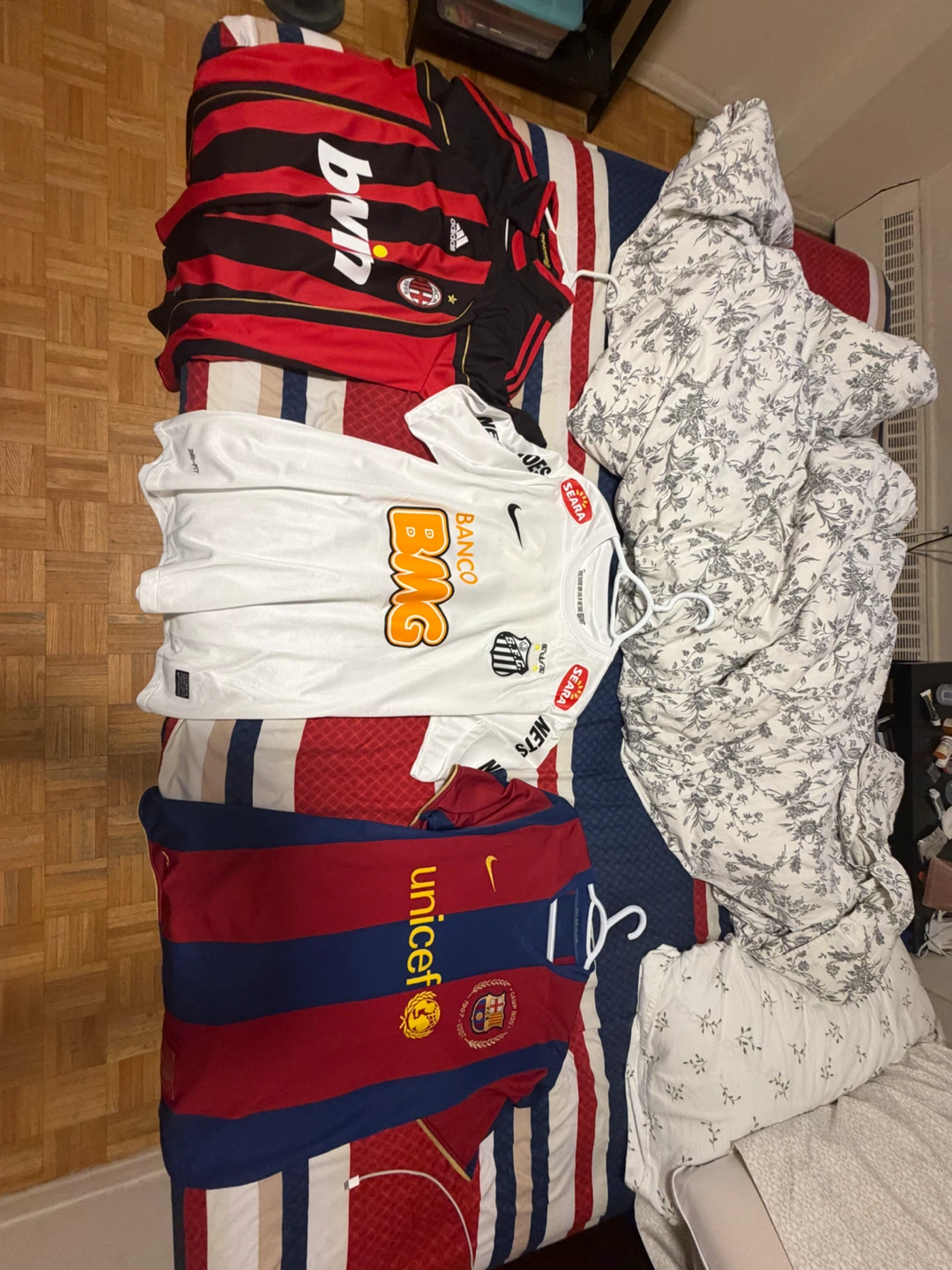 Santos FC FC BARCELONA AC Milan