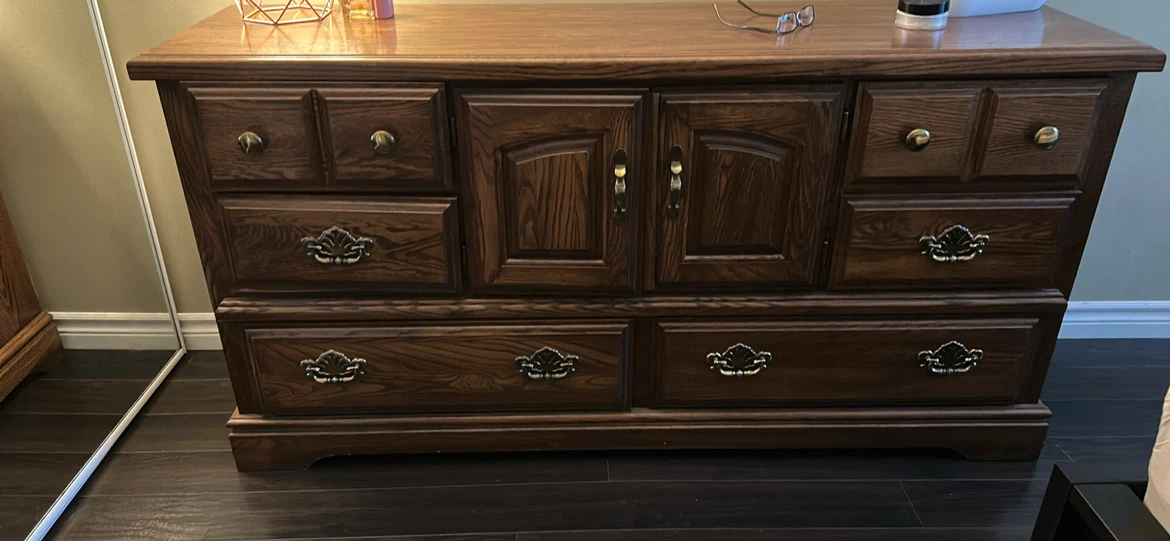 Dark Wood Dresser