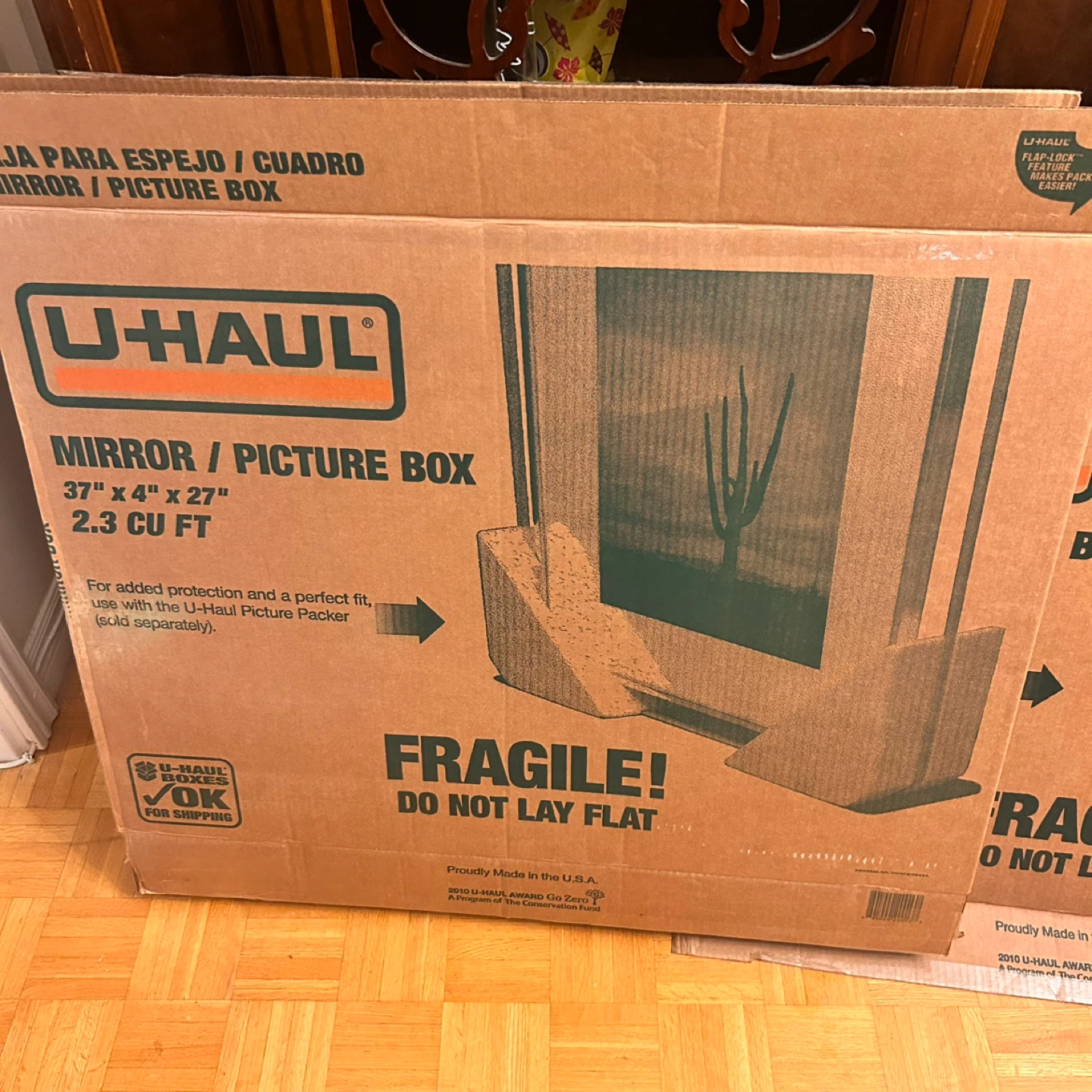 U-Haul Mirror/Picture Moving Boxes
