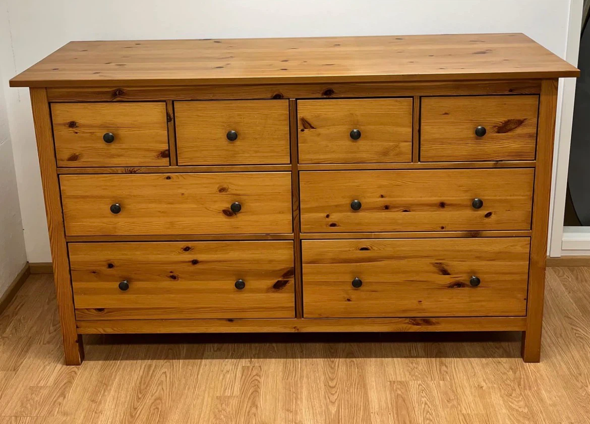 IKEA HEMNES dresser 8 drawers wooden