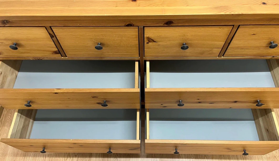 IKEA HEMNES dresser 8 drawers wooden - photo 3