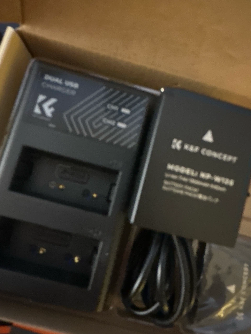 K&F CONCEPT NP-W126 NP-W126S Battery and Charger Set