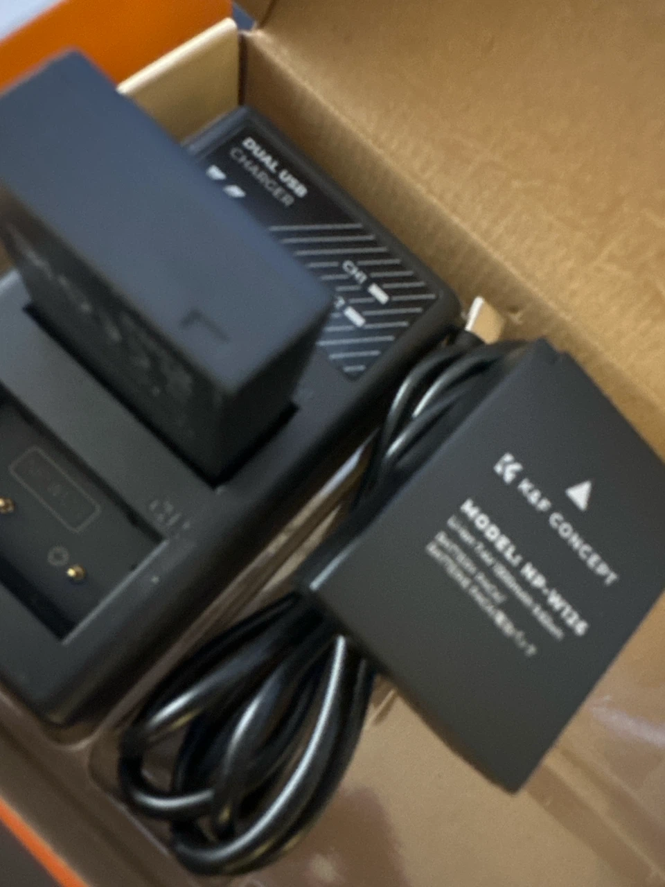 K&F CONCEPT NP-W126 NP-W126S Battery and Charger Set - photo 2