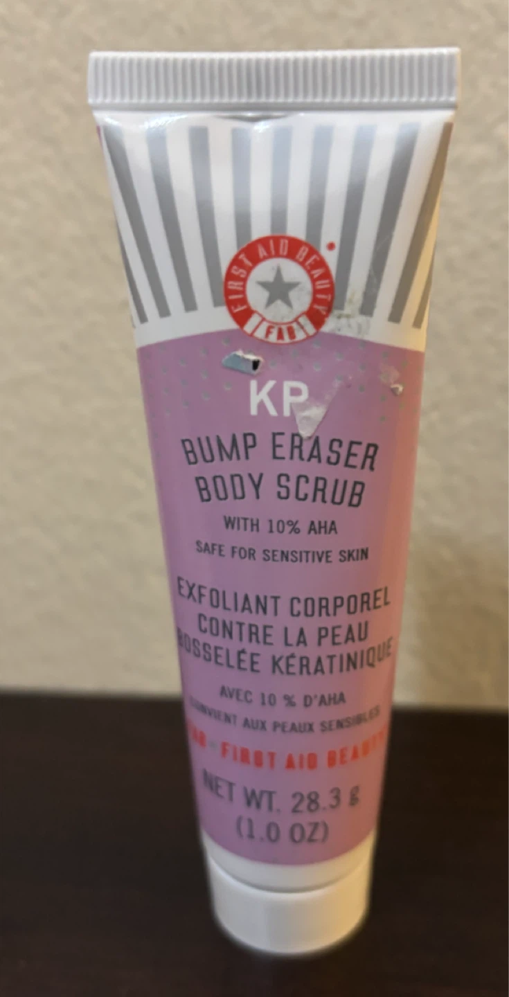 NEW-First Aid Beauty KP Bump Eraser Body Scrub 1 oz