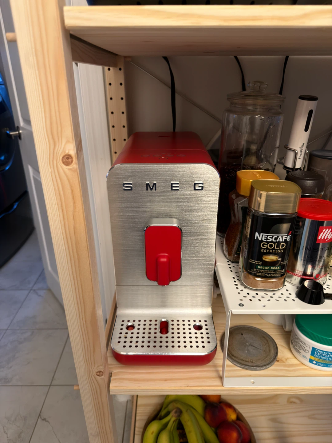 Smeg Coffee Machine - Red