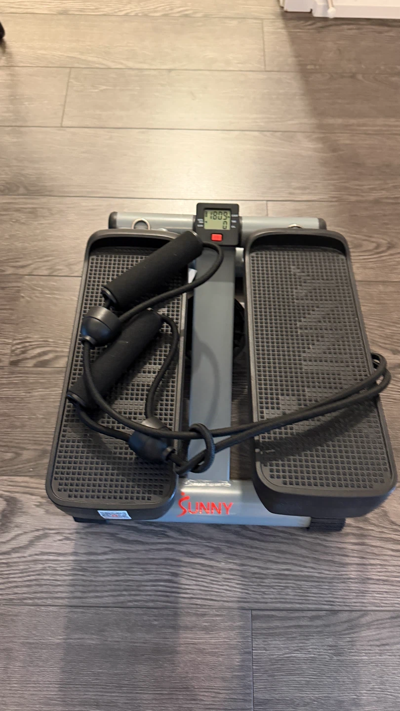 Sunny Stepper with Resistance Bands