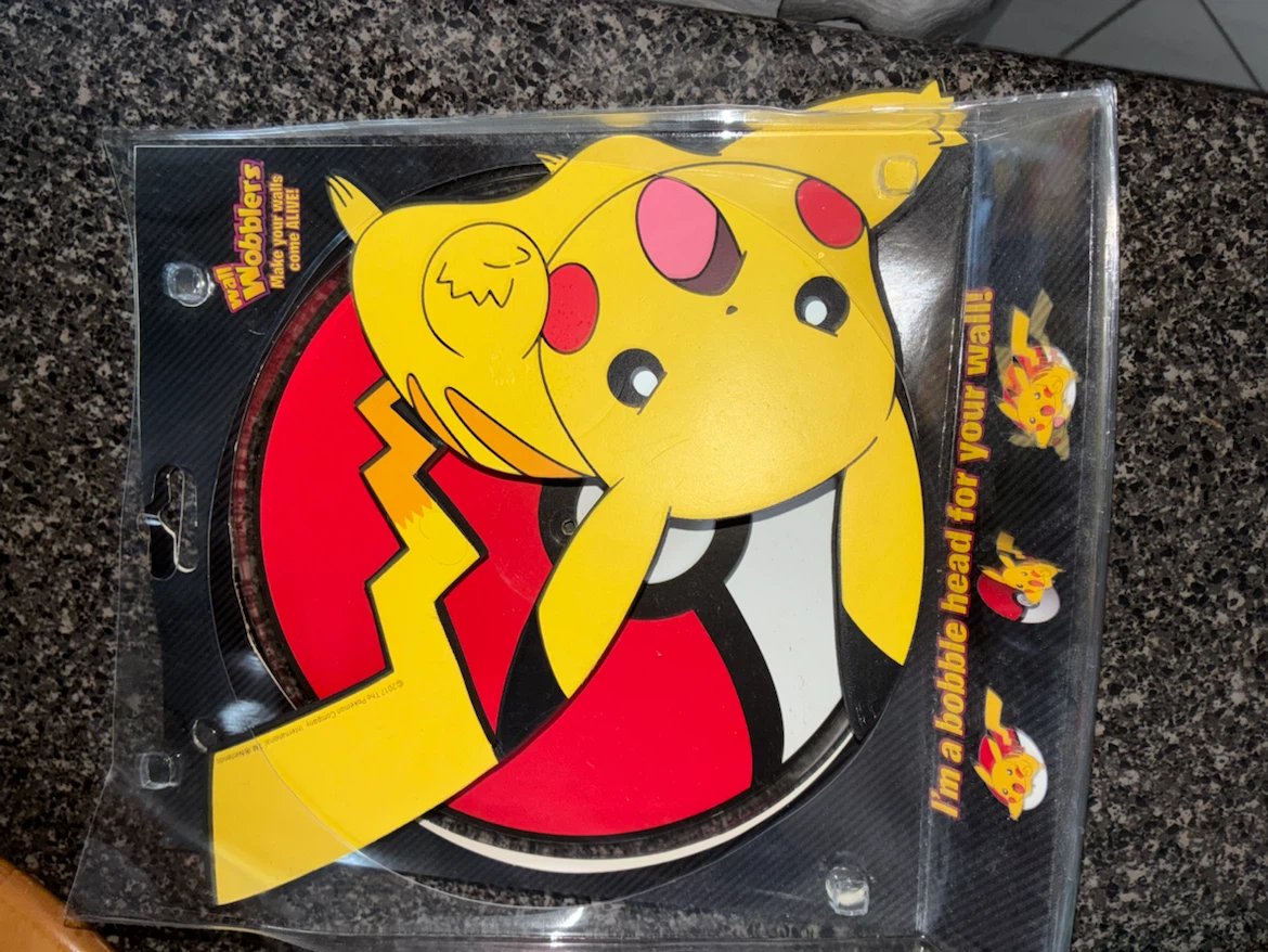 Pokemon Pikachu Wall Wobblers
