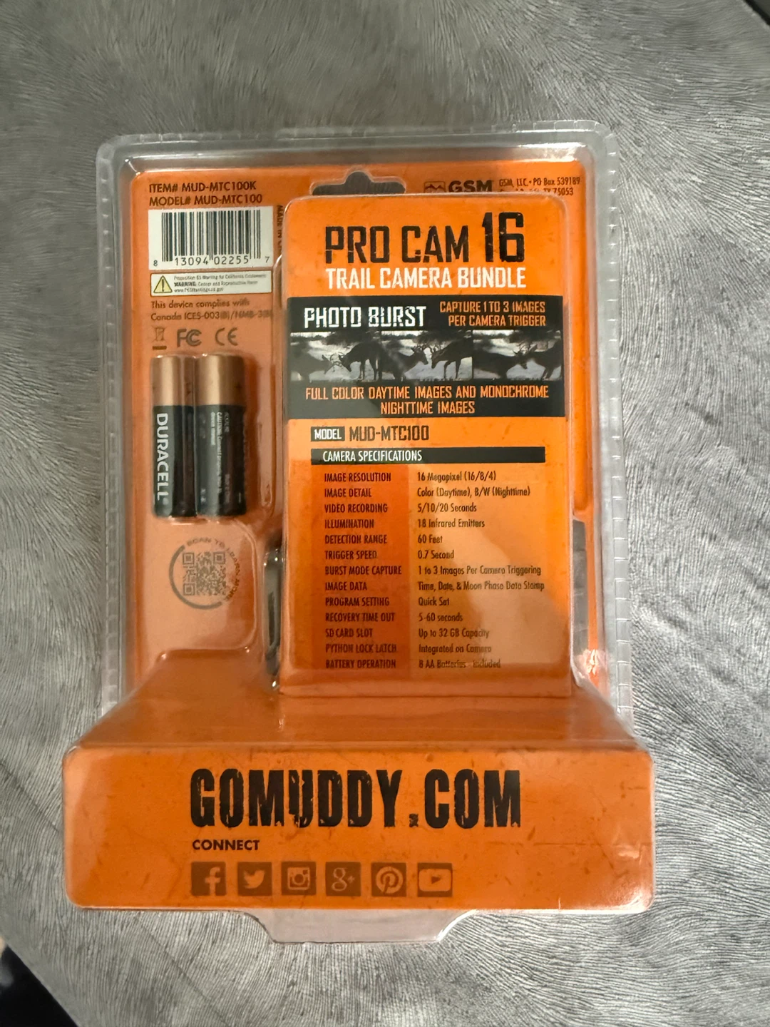 Muddy Pro Cam 16 Trail Camera Bundle - photo 2