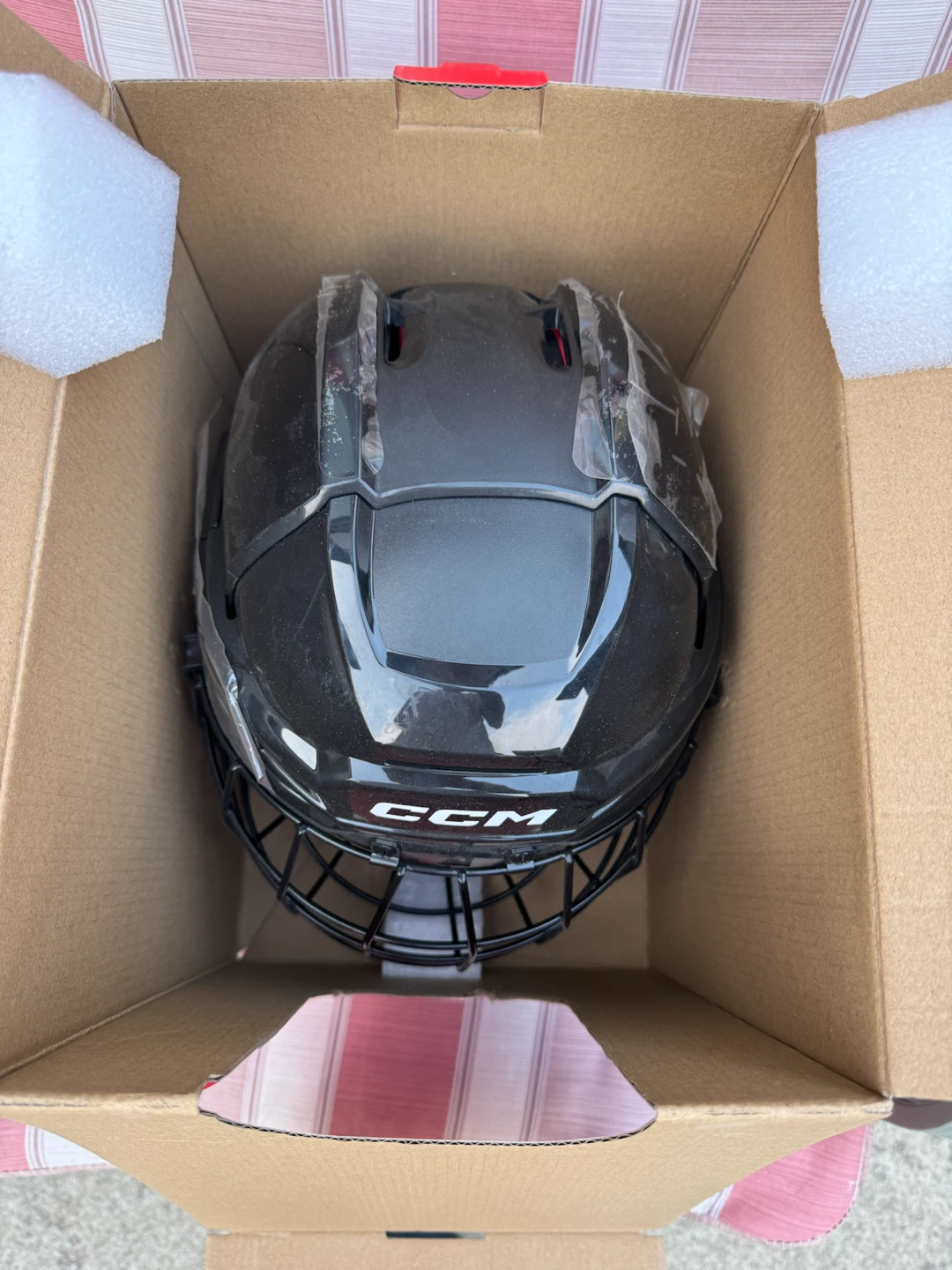 CCM Tacks 70 Hockey Helmet - Medium - Black - photo 3