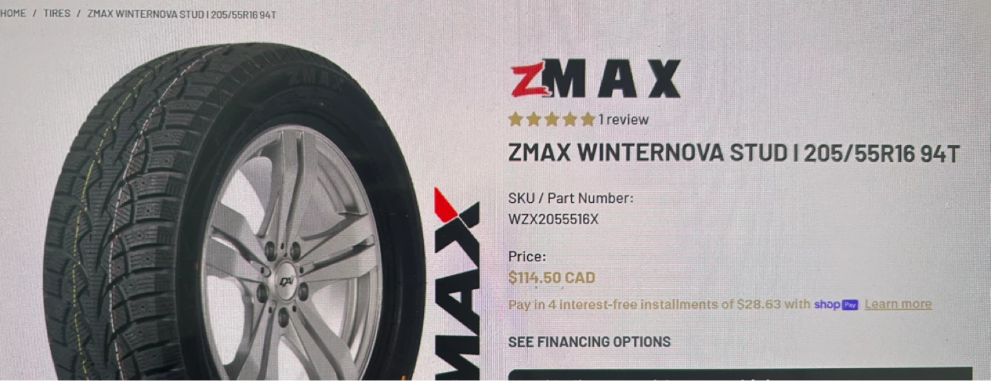 Winter Tire 205/55R16 94T XL - photo 4