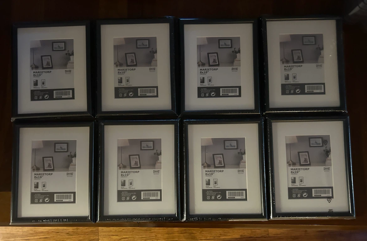 8 IKEA MARIETORP Picture Frame 8x10"