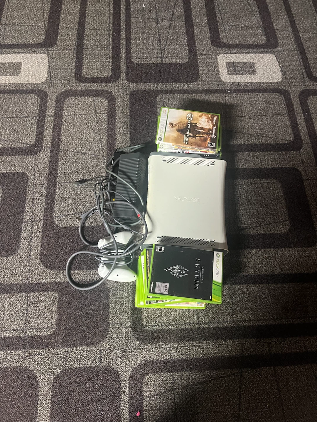 Xbox 360 Console with Games