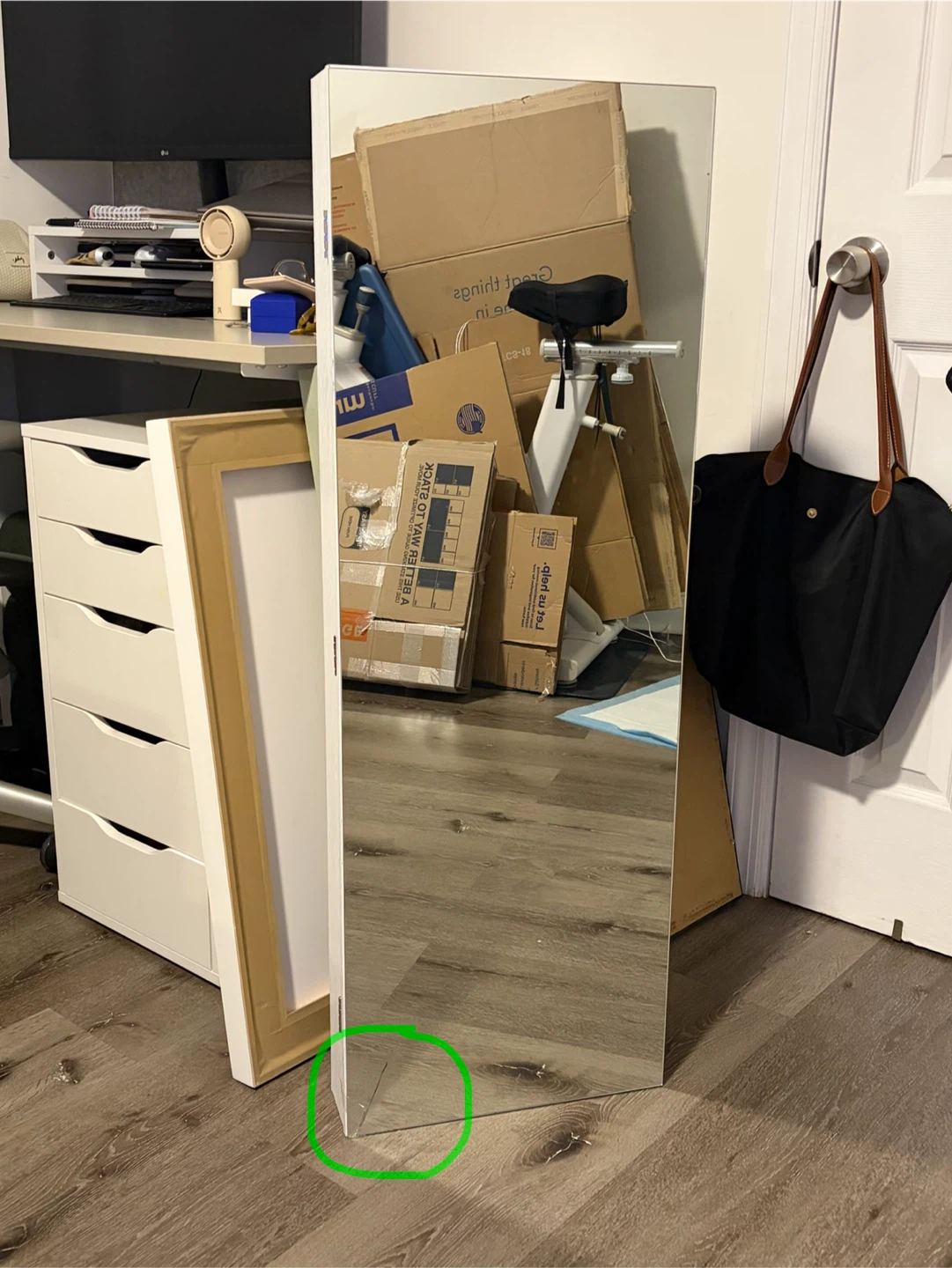 Jewelry Cabinet with Full-Length Mirror - photo 4