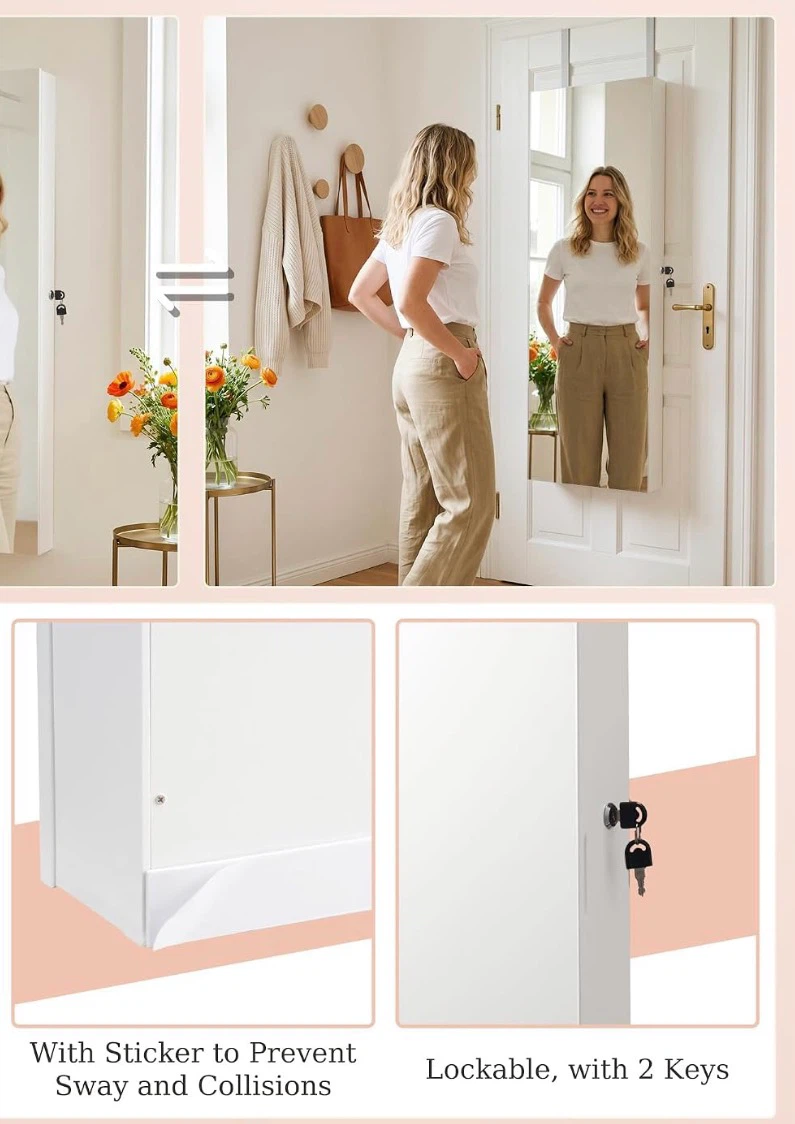 Jewelry Cabinet with Full-Length Mirror - photo 5