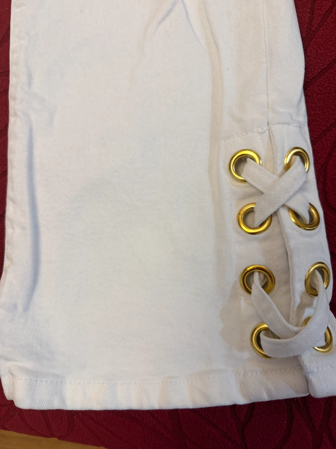 Michael Kors White Cropped Jeans - photo 3