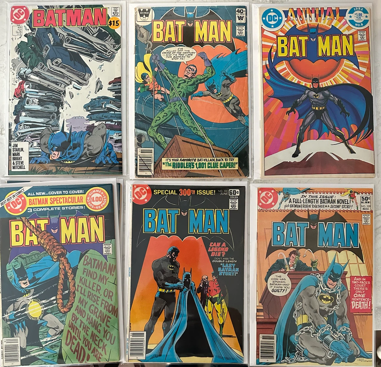 Collection of Batman Comic Books (Batman & Detective  Series) - photo 4
