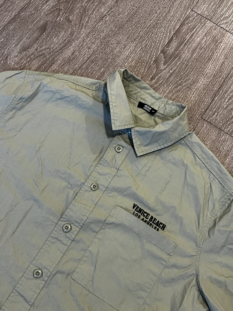 Venice Beach Short Sleeve Button-Up Shirt